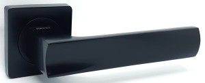 Ручка дверна KEDR R08-144 BLACK MAT (чорний матовий)